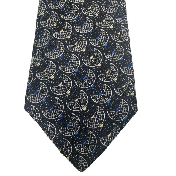 City Of London By Ferrell Reed For Nordstrom Men’s 100% Silk Tie - Picture 2 of 4